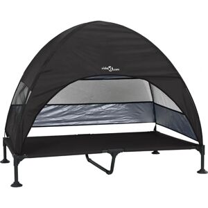 vidaXL Steel XL Raised Dog Bed with Removable Roof - Dog Bed vidaXL Steel XL Raised Dog Bed with Removable Roof - Dog Bed