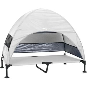 vidaXL Steel XL Raised Dog Bed with Removable Roof vidaXL Steel XL Raised Dog Bed with Removable Roof