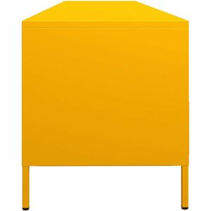 vidaXL TV cabinet mustard yellow - TV cabinet vidaXL TV cabinet mustard yellow - TV cabinet