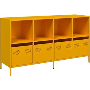 Buffet Jaune Moutarde - Rangement Salon - Publicité Buffet Jaune Moutarde - Rangement Salon - Publicité
