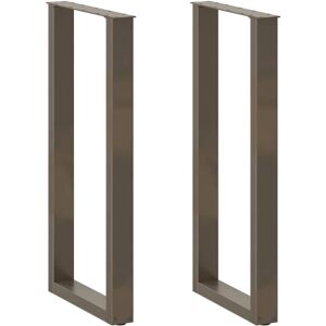 vidaXL U-muotoinen terässohvapöytäjalka - 50x(100-101)cm vidaXL U-muotoinen terässohvapöytäjalka - 50x(100-101)cm