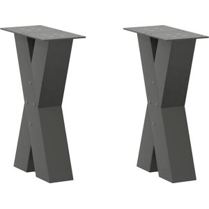 vidaXL 4012938 Stål X-formede bordben vidaXL 4012938 Stål X-formede bordben