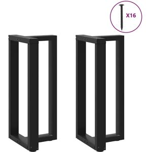 vidaXL Modèle 4013072 Pieds de table en T noirs - Pièces de table - Publicité vidaXL Modèle 4013072 Pieds de table en T noirs - Pièces de table - Publicité