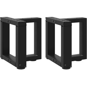 vidaXL 4013084 Schwarze T-Form Stehtischbeine - Tisch vidaXL 4013084 Schwarze T-Form Stehtischbeine - Tisch