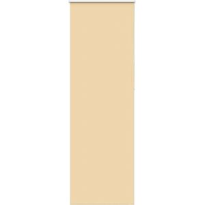 vidaXL Voile enroulable Beige - 75x230cm - Polyester vidaXL Voile enroulable Beige - 75x230cm - Polyester