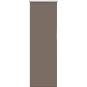 vidaXL Blackout Coffee Roller Blind - 65x130 cm, Polyester, Privacy & Light Control vidaXL Blackout Coffee Roller Blind - 65x130 cm, Polyester, Privacy & Light Control