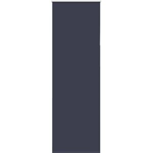 vidaXL Blue 65x210cm Blackout Roller Blind vidaXL Blue 65x210cm Blackout Roller Blind