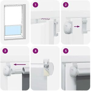 vidaXL Red Polyester Blockout Roller Blind - Rollershade vidaXL Red Polyester Blockout Roller Blind - Rollershade