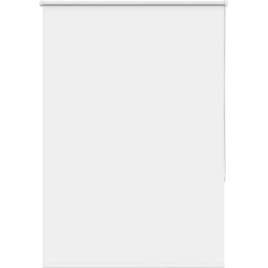 vidaXL White 95x150cm Polyester Blackout Roller Blind - Window Covering vidaXL White 95x150cm Polyester Blackout Roller Blind - Window Covering