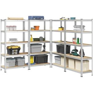 vidaXL 5-Layer Heavy-duty Shelves - Shelves vidaXL 5-Layer Heavy-duty Shelves - Shelves
