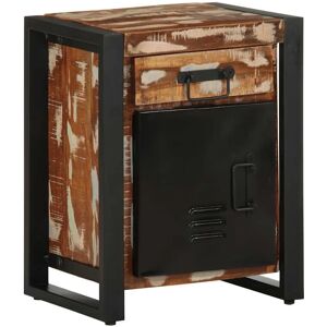 VidaXL Nattbord - Mango tre - Flerfarget - Nattbord VidaXL Nattbord - Mango tre - Flerfarget - Nattbord