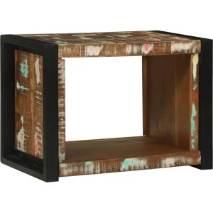 vidaXL Wall Cube - Reclaimed Wood 55x35x40cm - Wall Cube vidaXL Wall Cube - Reclaimed Wood 55x35x40cm - Wall Cube