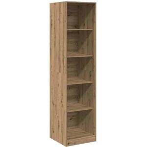 vidaXL Oak Wardrobe 50x50x200 cm - 4 Shelves Storage vidaXL Oak Wardrobe 50x50x200 cm - 4 Shelves Storage