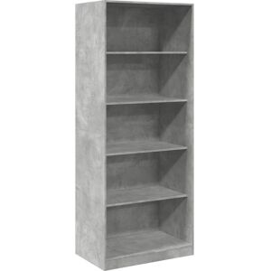 vidaXL Wardrobe Concrete Grey 80x50x200 cm - Wardrobe vidaXL Wardrobe Concrete Grey 80x50x200 cm - Wardrobe
