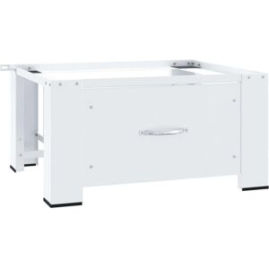 vidaXL Washing Machine Pedestal - White - Washing Machine Pedestal vidaXL Washing Machine Pedestal - White - Washing Machine Pedestal