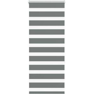 vidaXL Zebra Roller Blind Dark Grey - Roller Blind vidaXL Zebra Roller Blind Dark Grey - Roller Blind