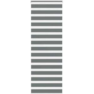 vidaXL Zebra Blinds - Polyester Dark Gray - 75x200 cm vidaXL Zebra Blinds - Polyester Dark Gray - 75x200 cm