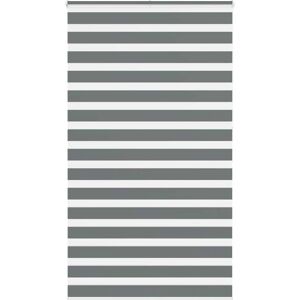 vidaXL Zebra Roller Blind - 135x230 cm - Polyester - Dark Gray vidaXL Zebra Roller Blind - 135x230 cm - Polyester - Dark Gray