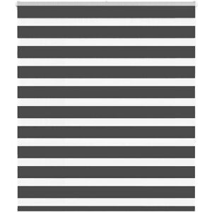 vidaXL Zebra Roller Blind - 130x150 cm - Black - Product Type: Roller Blind vidaXL Zebra Roller Blind - 130x150 cm - Black - Product Type: Roller Blind