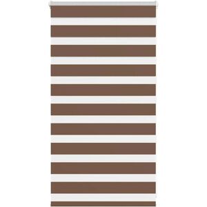 vidaXL Zebrarollo Braun - 90x100cm - Polyester vidaXL Zebrarollo Braun - 90x100cm - Polyester