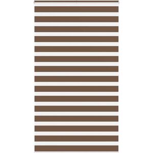 vidaXL Zebra roller blind Brown - Roller Blinds vidaXL Zebra roller blind Brown - Roller Blinds