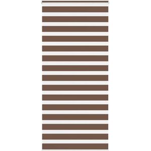 vidaXL Zebra Blinds - 105x230 cm - Brown vidaXL Zebra Blinds - 105x230 cm - Brown