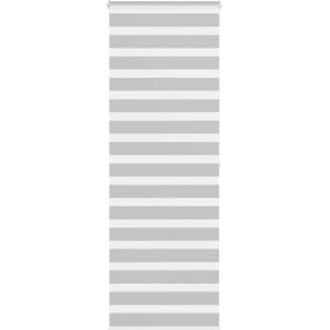 vidaXL Zebra Blinds - Polyester Gray - Room Decor vidaXL Zebra Blinds - Polyester Gray - Room Decor