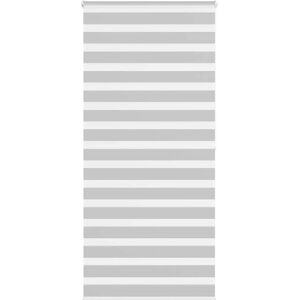 vidaXL Zebra Blinds Light Gray - Zebra Blinds vidaXL Zebra Blinds Light Gray - Zebra Blinds