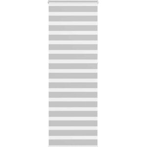 VidaXL Zebra Blinds - Light Gray - 90x230cm - Zebra Blind VidaXL Zebra Blinds - Light Gray - 90x230cm - Zebra Blind
