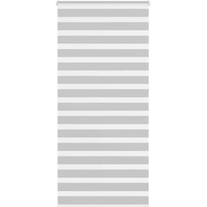 vidaXL Zebra Blinds - 110x230cm - Light Gray - Zebra Blinds vidaXL Zebra Blinds - 110x230cm - Light Gray - Zebra Blinds