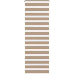 vidaXL Zebra Roller Blind Sand Brown - 75x200 cm Privacy & Sun Protection vidaXL Zebra Roller Blind Sand Brown - 75x200 cm Privacy & Sun Protection