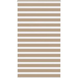 Vidaxl Brown Zebra Roller Blind - Window Covering Vidaxl Brown Zebra Roller Blind - Window Covering