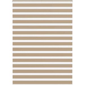 vidaXL Zebrarollo Sandbraun 155x200 cm - Zebra Blinds vidaXL Zebrarollo Sandbraun 155x200 cm - Zebra Blinds