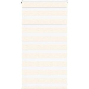 vidaXL Zebra Blinds - 80x100 cm Polyester Beige - Privacy & Light Control vidaXL Zebra Blinds - 80x100 cm Polyester Beige - Privacy & Light Control