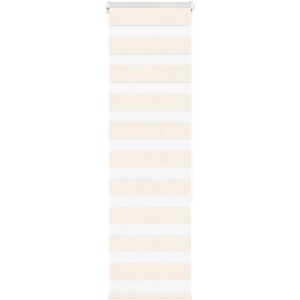 vidaXL Beige Zebra Blind 45x150 cm Fabric Window Covering vidaXL Beige Zebra Blind 45x150 cm Fabric Window Covering