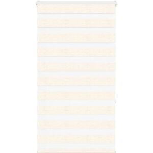 vidaXL Zebra Roller Blind - Polyester Beige - Privacy & Light Control vidaXL Zebra Roller Blind - Polyester Beige - Privacy & Light Control