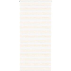 vidaXL Zebra Roller Blind Beige 100x200 cm Fabric Width 95.9 cm Polyester vidaXL Zebra Roller Blind Beige 100x200 cm Fabric Width 95.9 cm Polyester