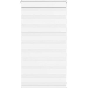 vidaXL White Zebra Roller Blinds - Zebra Blinds vidaXL White Zebra Roller Blinds - Zebra Blinds