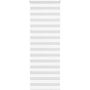 Store enrouleur zèbre vidaXL - 75x230 cm, polyester, blanc - Store enrouleur zèbre - Publicité Store enrouleur zèbre vidaXL - 75x230 cm, polyester, blanc - Store enrouleur zèbre - Publicité