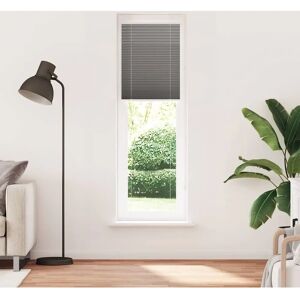 vidaXL Anthracite Pleated Blind 65x200cm Fabric Width vidaXL Anthracite Pleated Blind 65x200cm Fabric Width