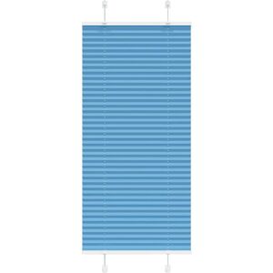 vidaXL Blue Pleated Blind - 60 x 100 cm - Pleated Blind vidaXL Blue Pleated Blind - 60 x 100 cm - Pleated Blind