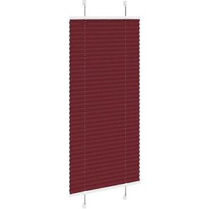 vidaXL Bordeaux Red Pleated Blind - Pleated Blind vidaXL Bordeaux Red Pleated Blind - Pleated Blind
