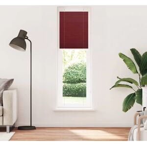 vidaXL Bordeaux Red Polyester Pleated Blind - Pleated Blind vidaXL Bordeaux Red Polyester Pleated Blind - Pleated Blind
