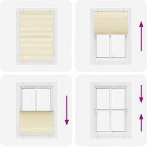 vidaXL Polyester Pleated Blind - Window Blinds vidaXL Polyester Pleated Blind - Window Blinds