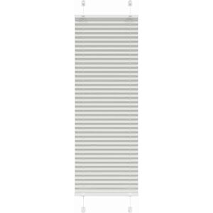 vidaXL Pleated Blind - Light Grey - 45 x 150 cm - Pleated Blind vidaXL Pleated Blind - Light Grey - 45 x 150 cm - Pleated Blind