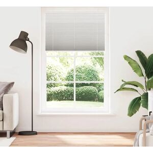 vidaXL Window Blinds - Modern Grey Polyester Plissé - Window Blinds vidaXL Window Blinds - Modern Grey Polyester Plissé - Window Blinds