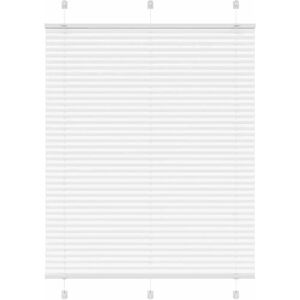 vidaXL White Polyester Pleated Blind 105x100 cm - Window Blinds vidaXL White Polyester Pleated Blind 105x100 cm - Window Blinds