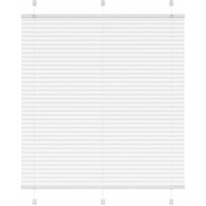 vidaXL White Polyester Pleated Blind - Pleated Blind vidaXL White Polyester Pleated Blind - Pleated Blind