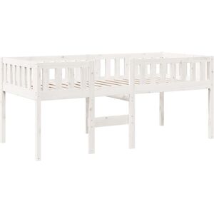 VidaXL Kids Bed White 80x200cm - Kids Bed - Solid Wood - White - Bedroom VidaXL Kids Bed White 80x200cm - Kids Bed - Solid Wood - White - Bedroom