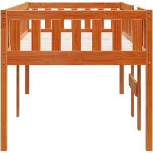 vidaXL Kids Bed Brown Wood - Kids bed - Brown - 90x190 cm - Children’s Bed vidaXL Kids Bed Brown Wood - Kids bed - Brown - 90x190 cm - Children’s Bed